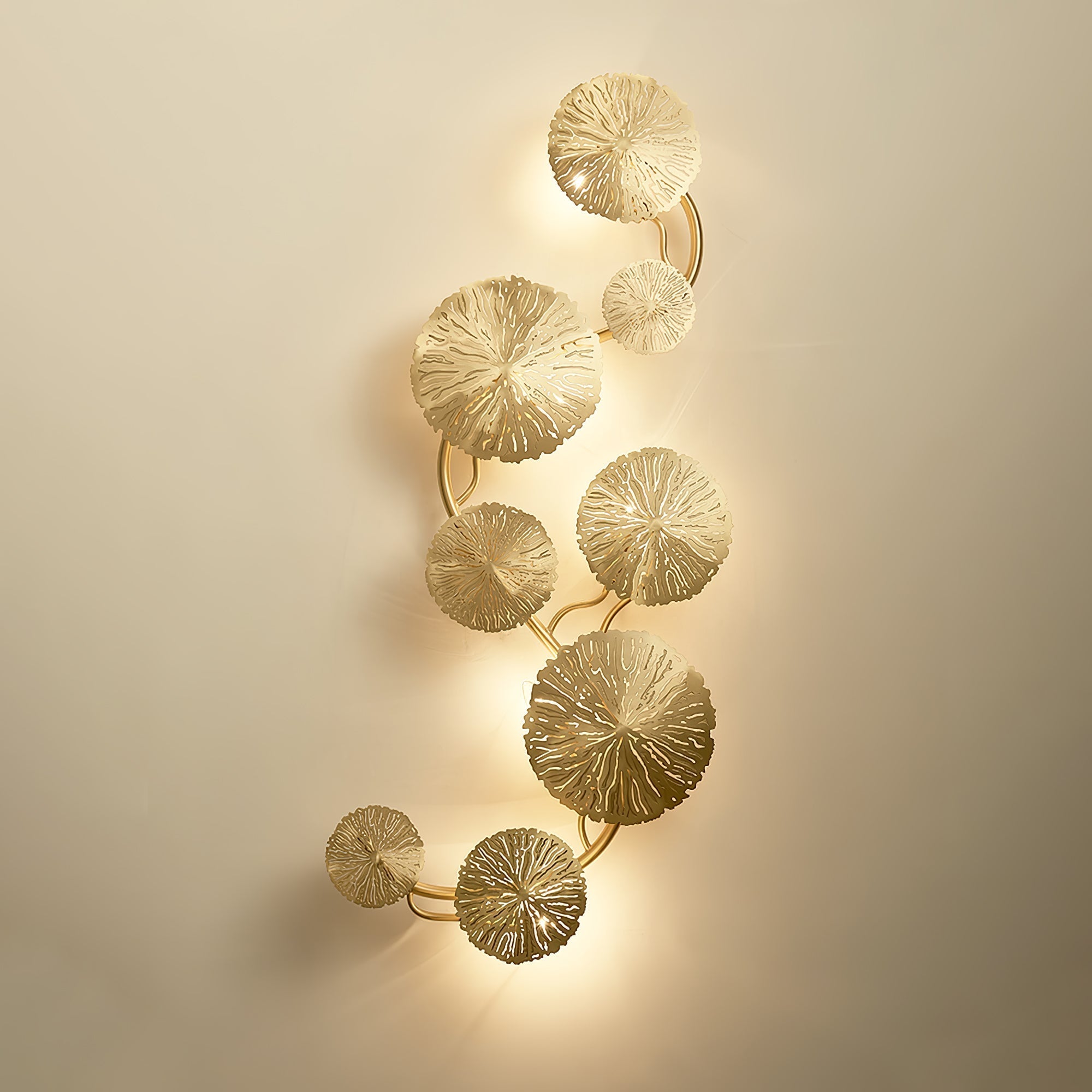 Veya Lotusblatt-Wandlampe