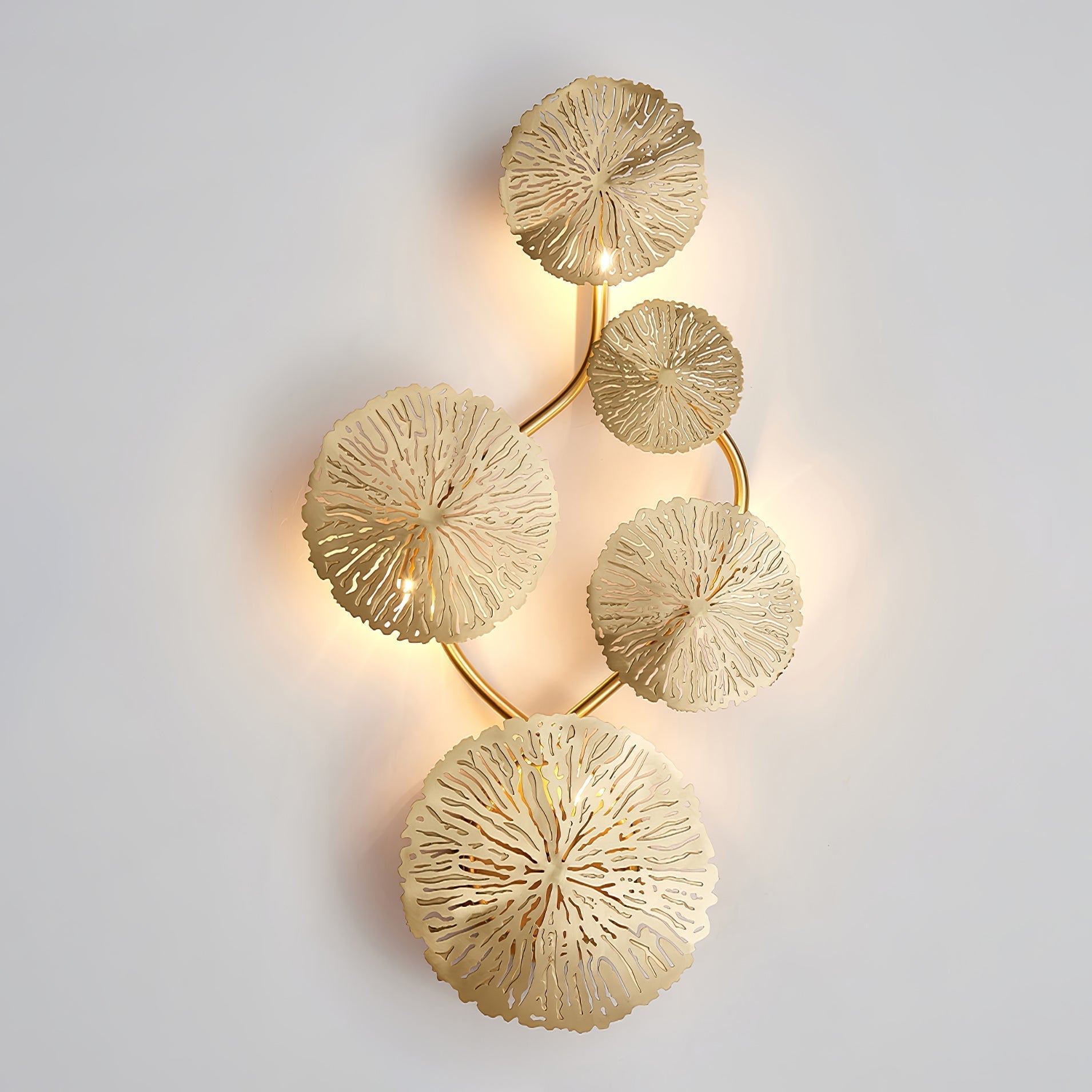 Veya Lotusblatt-Wandlampe
