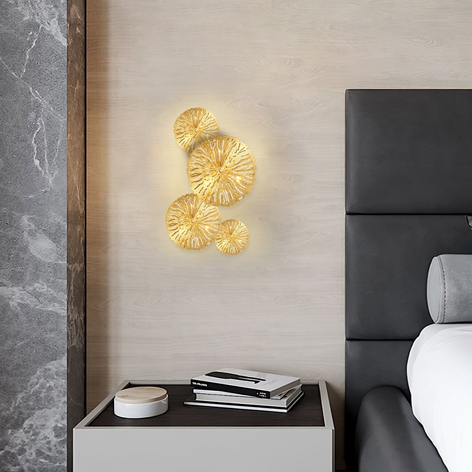 Veya Lotusblatt-Wandlampe