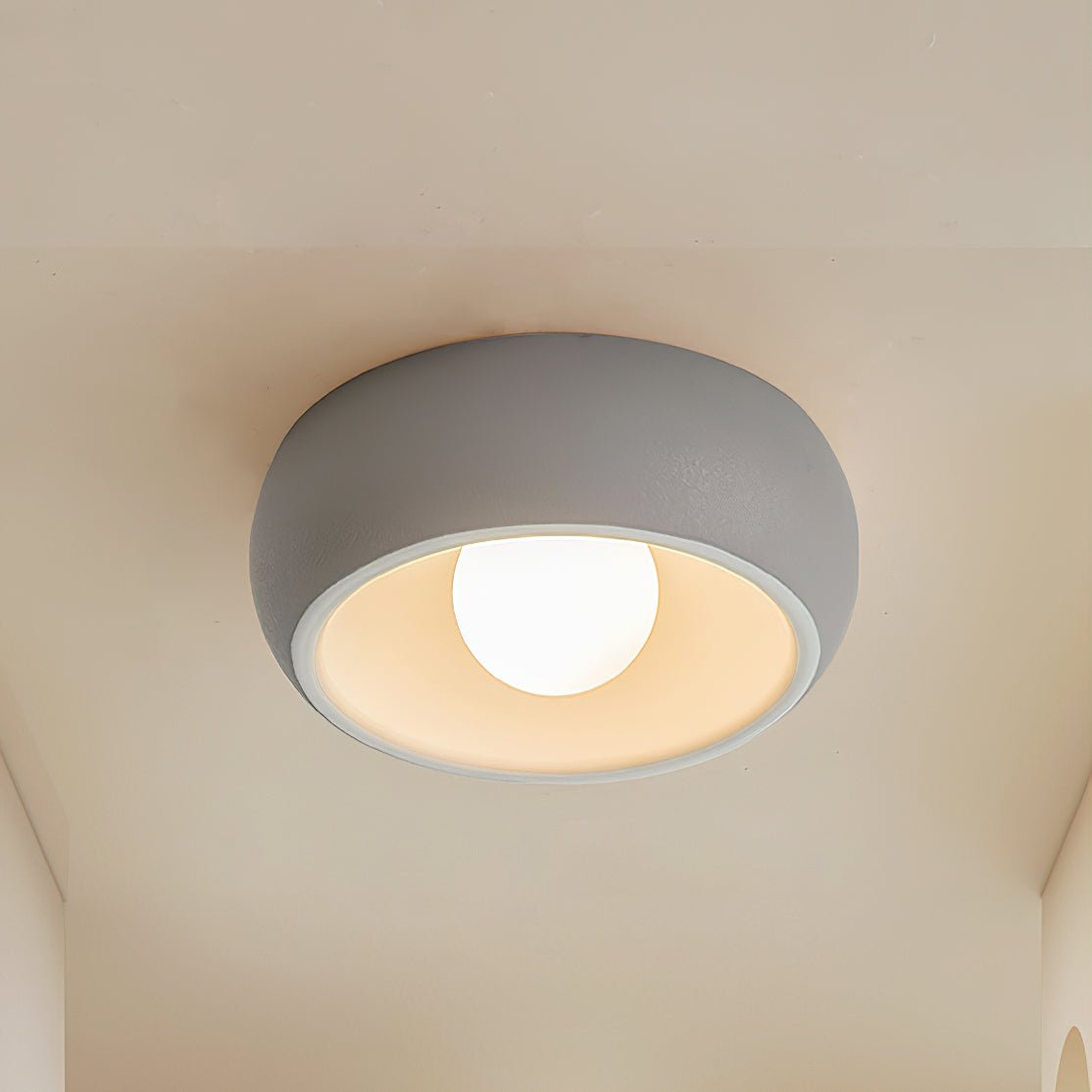 Louis Modern Minimalistisch Rund Glas Deckenleuchte-Letslighting