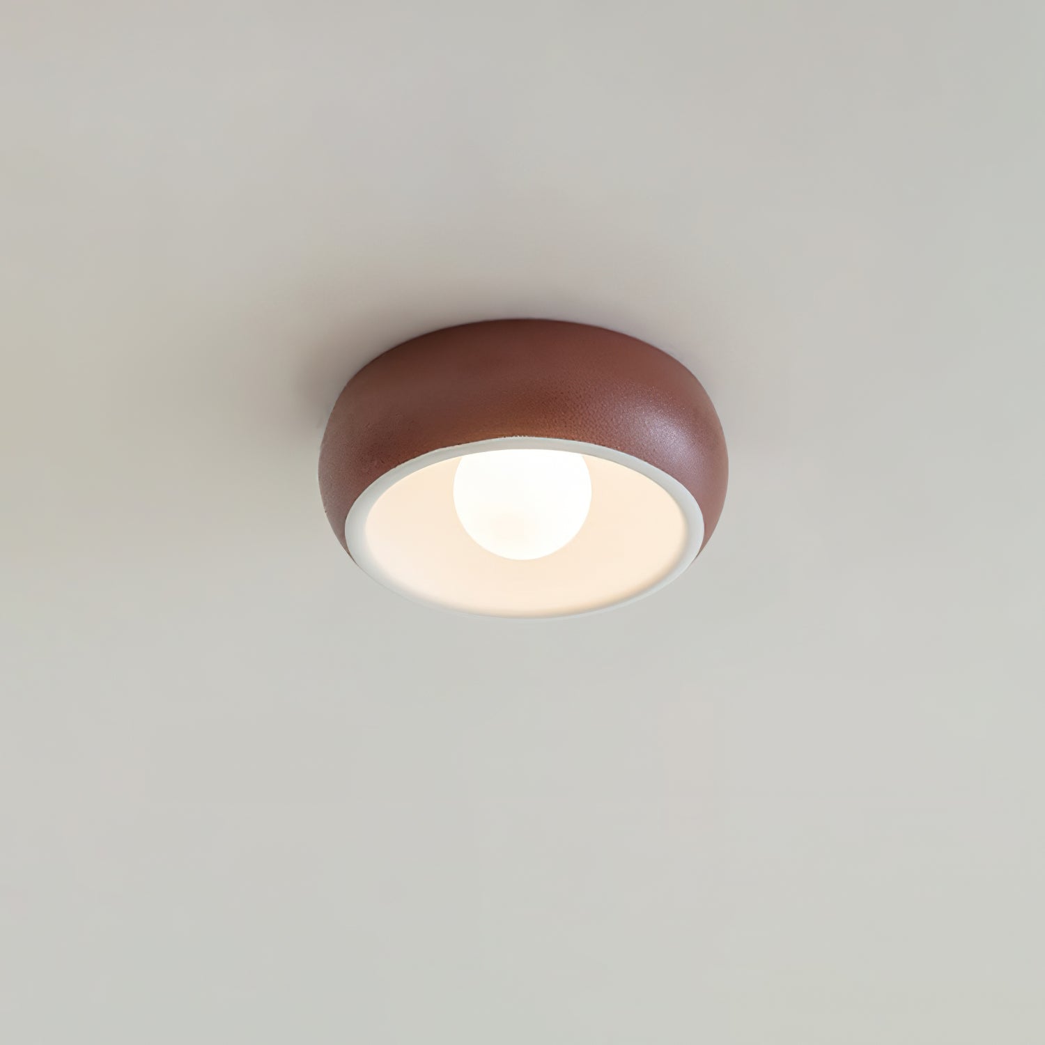 Louis Modern Minimalistisch Rund Glas Deckenleuchte-Letslighting