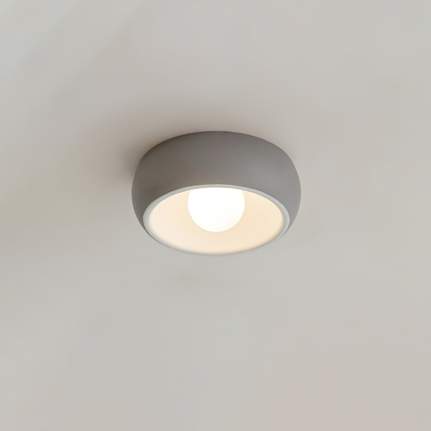 Louis Modern Minimalistisch Rund Glas Deckenleuchte-Letslighting