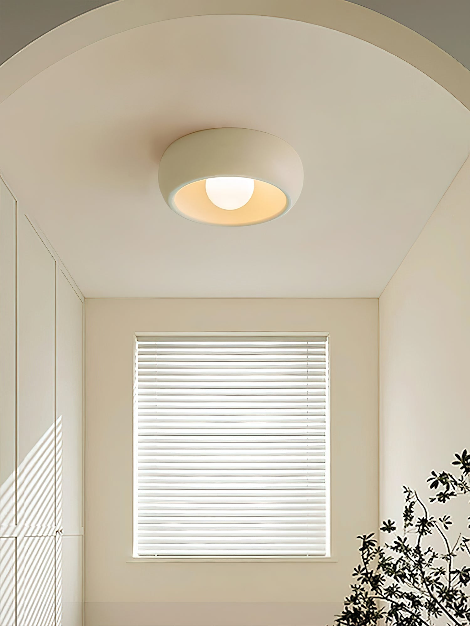 Louis Modern Minimalistisch Rund Glas Deckenleuchte-Letslighting