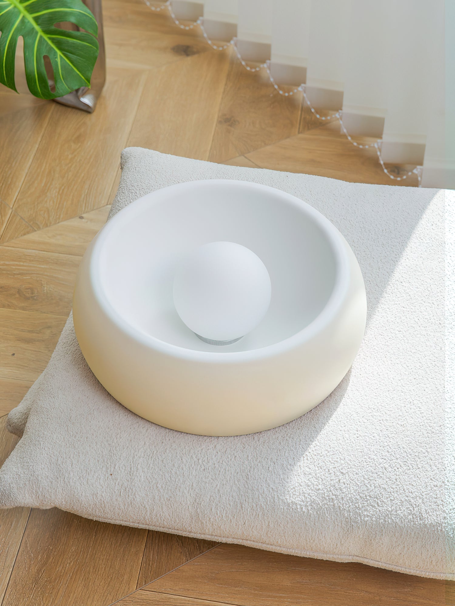 Louis Modern Minimalistisch Rund Glas Deckenleuchte-Letslighting