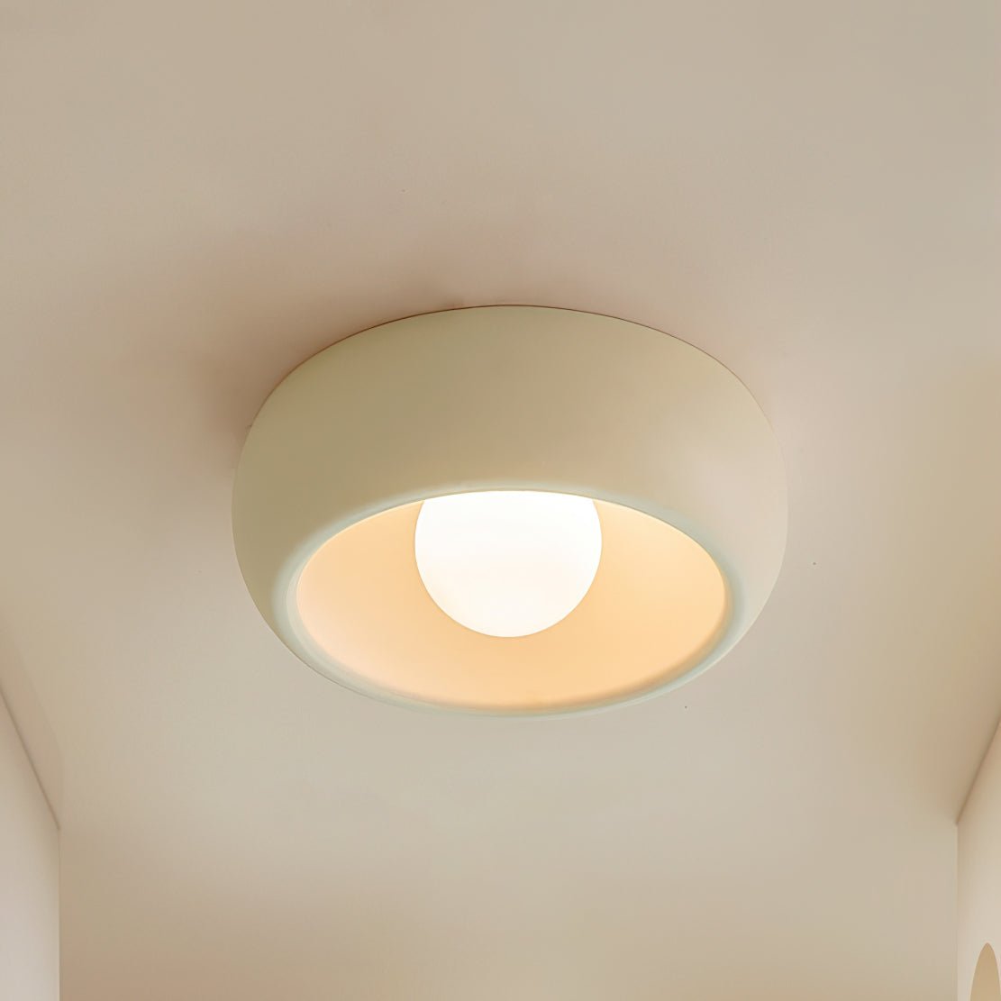 Louis Modern Minimalistisch Rund Glas Deckenleuchte-Letslighting