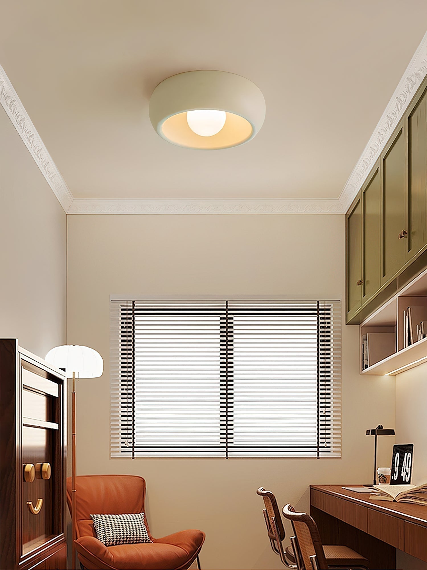 Louis Modern Minimalistisch Rund Glas Deckenleuchte-Letslighting