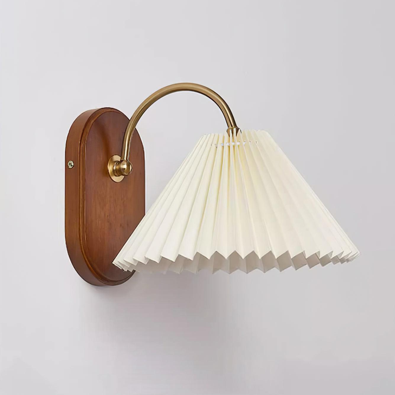 Solenne Vintage Falten-Schirm Wandleuchte-Letslighting