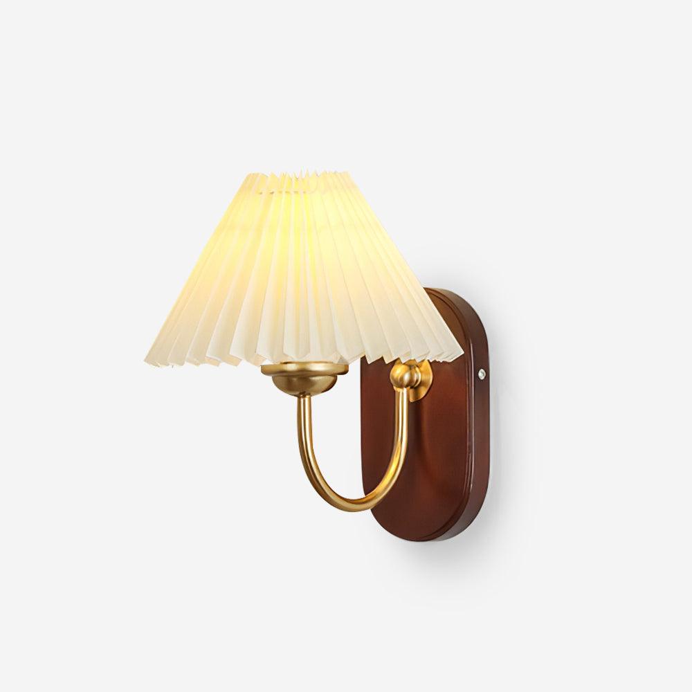 Solenne Vintage Falten-Schirm Wandleuchte-Letslighting