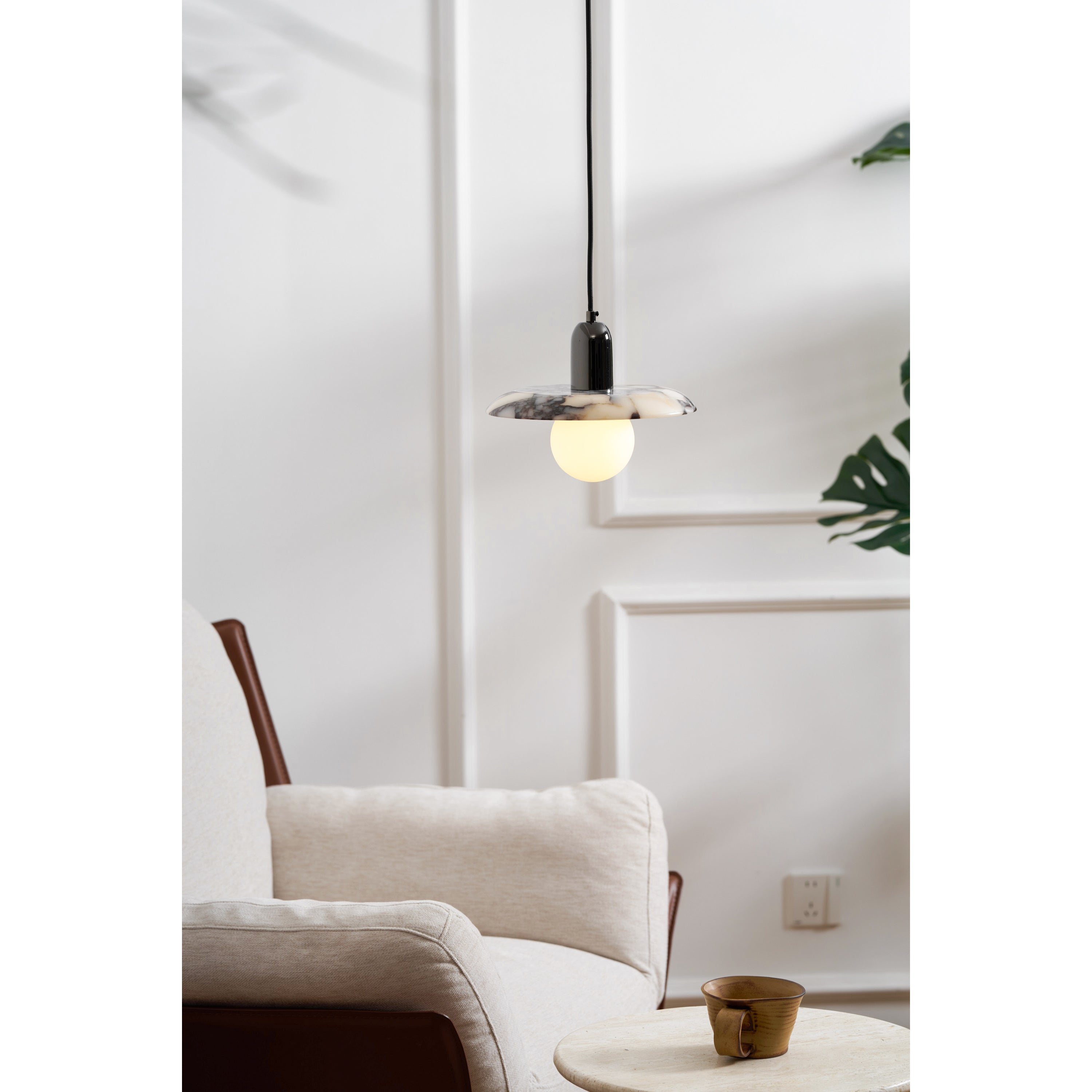 Ulcaran Modern Minimalist Marble Metal Pendant Lamp - Letslighting