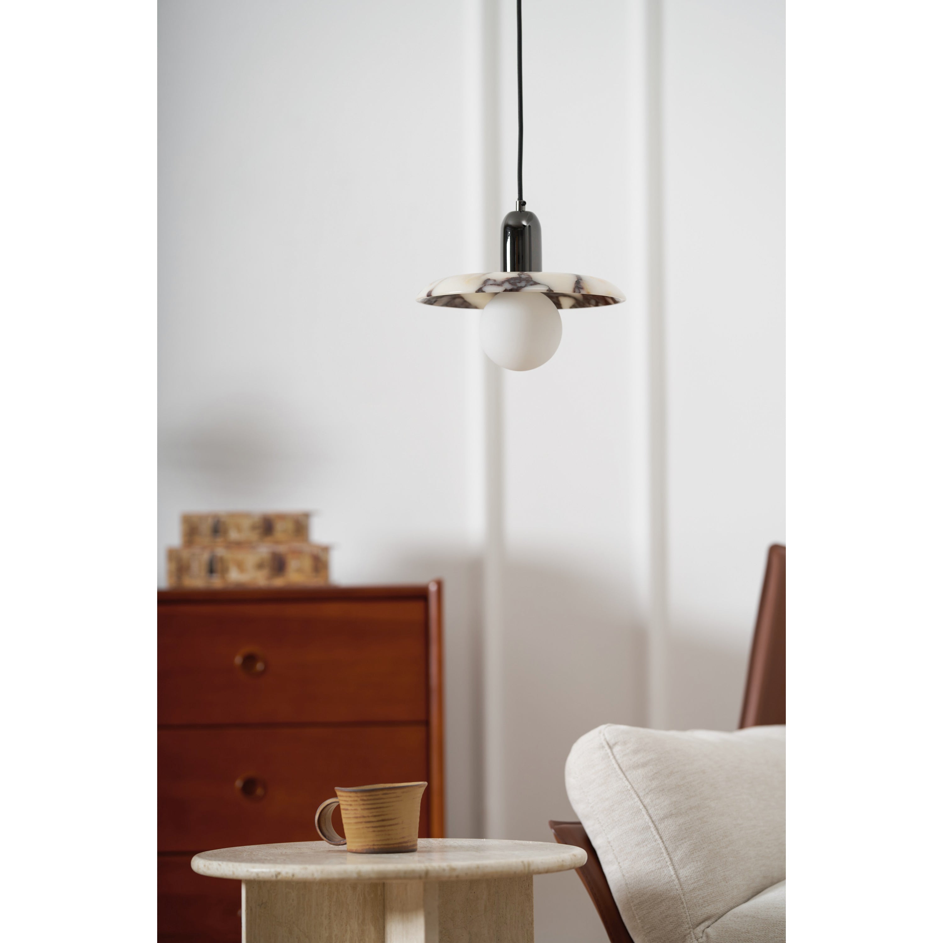 Ulcaran Modern Minimalist Marble Metal Pendant Lamp - Letslighting