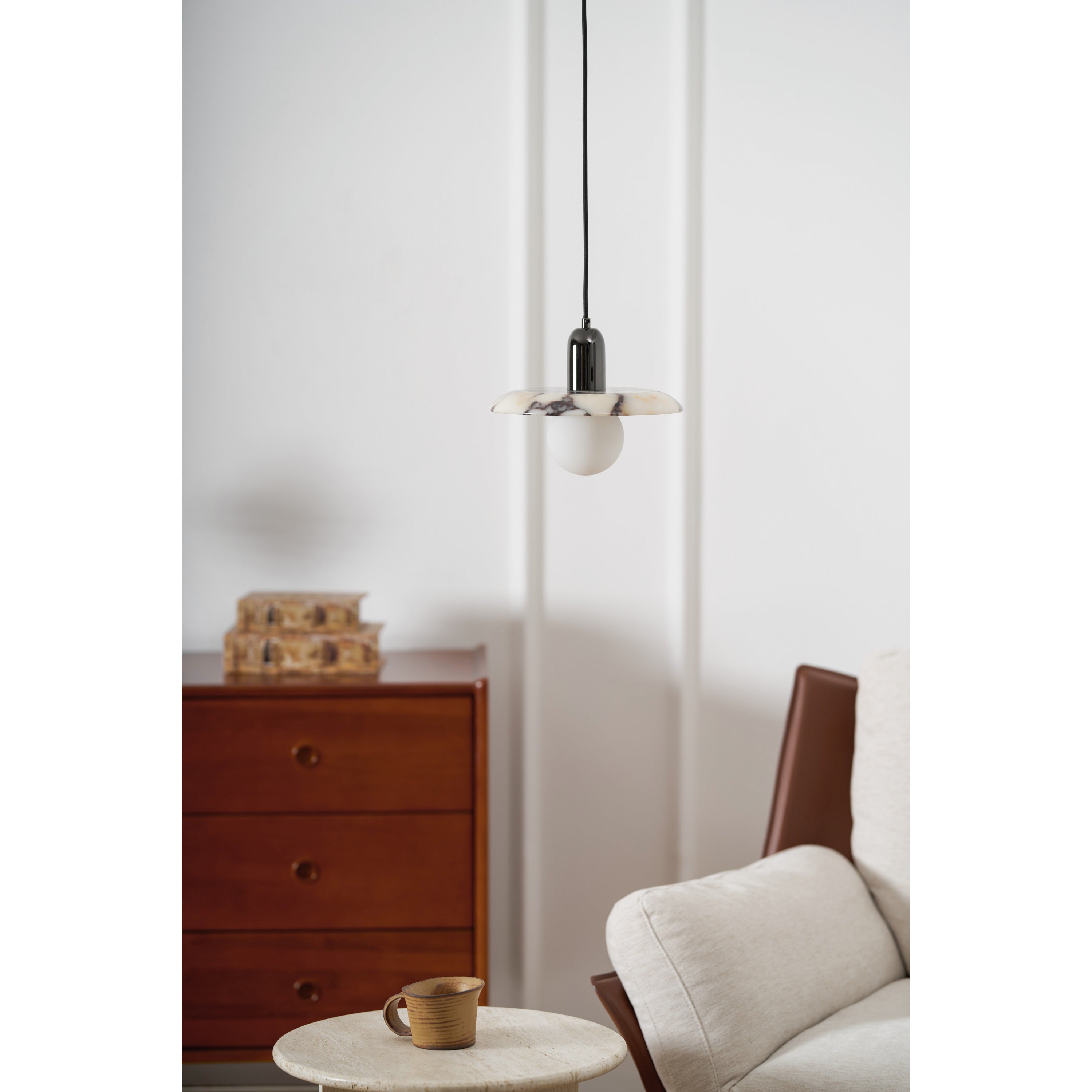 Ulcaran Modern Minimalist Marble Metal Pendant Lamp - Letslighting