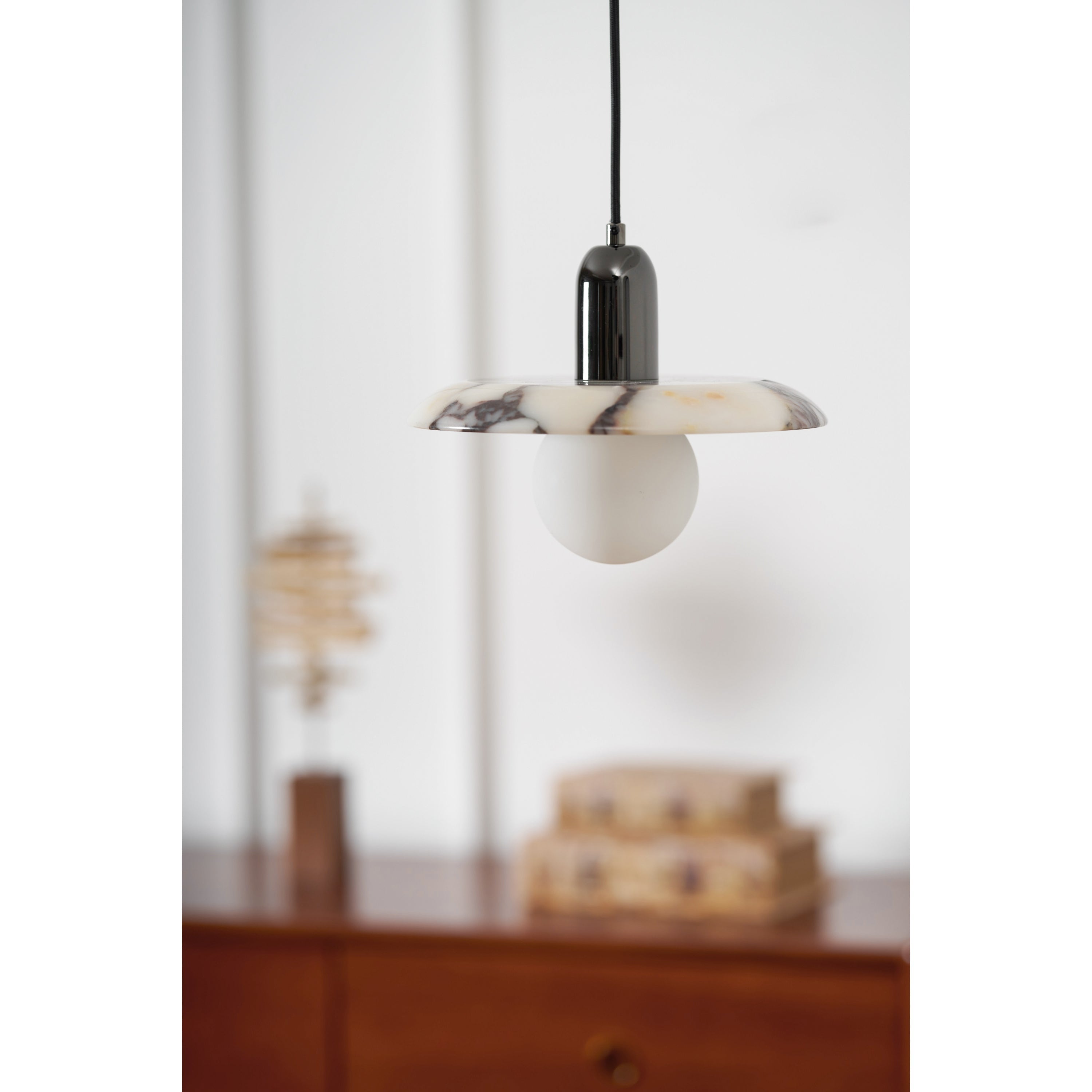 Ulcaran Modern Minimalist Marble Metal Pendant Lamp - Letslighting