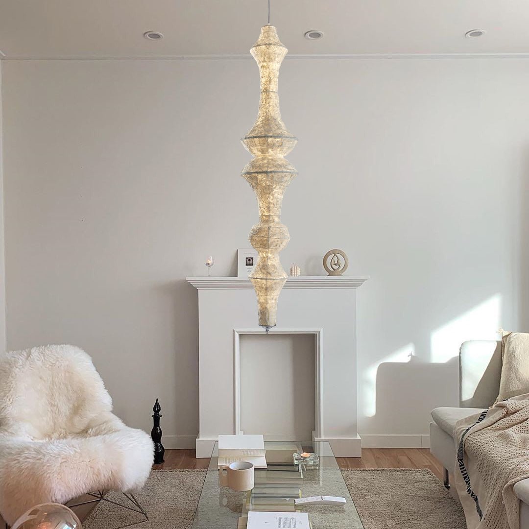 Vozoryra Textured Paper Pendant Light - Blowlighting