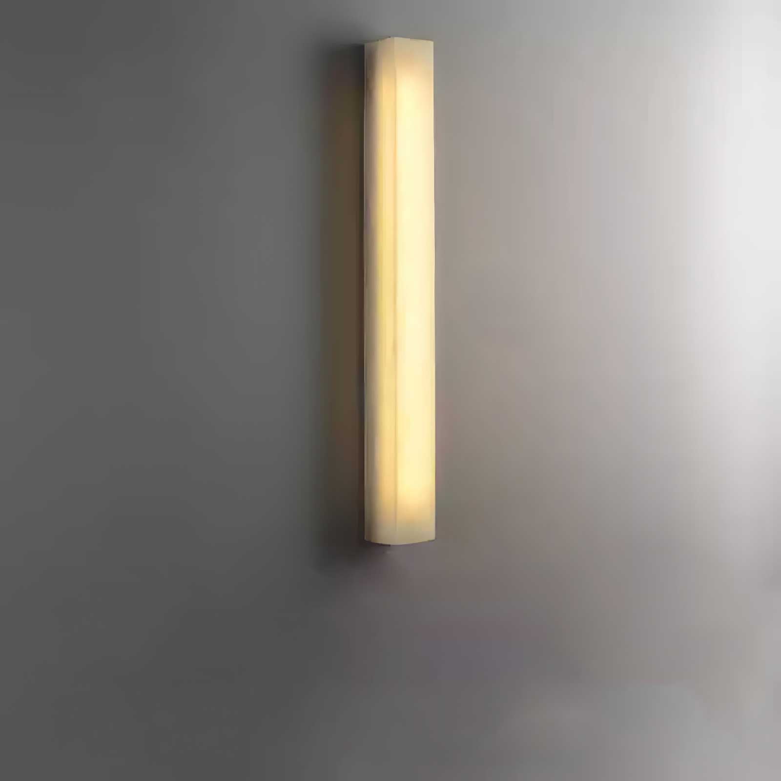 Irina Cylindrical Alabaster Wall Light - Neutralighting
