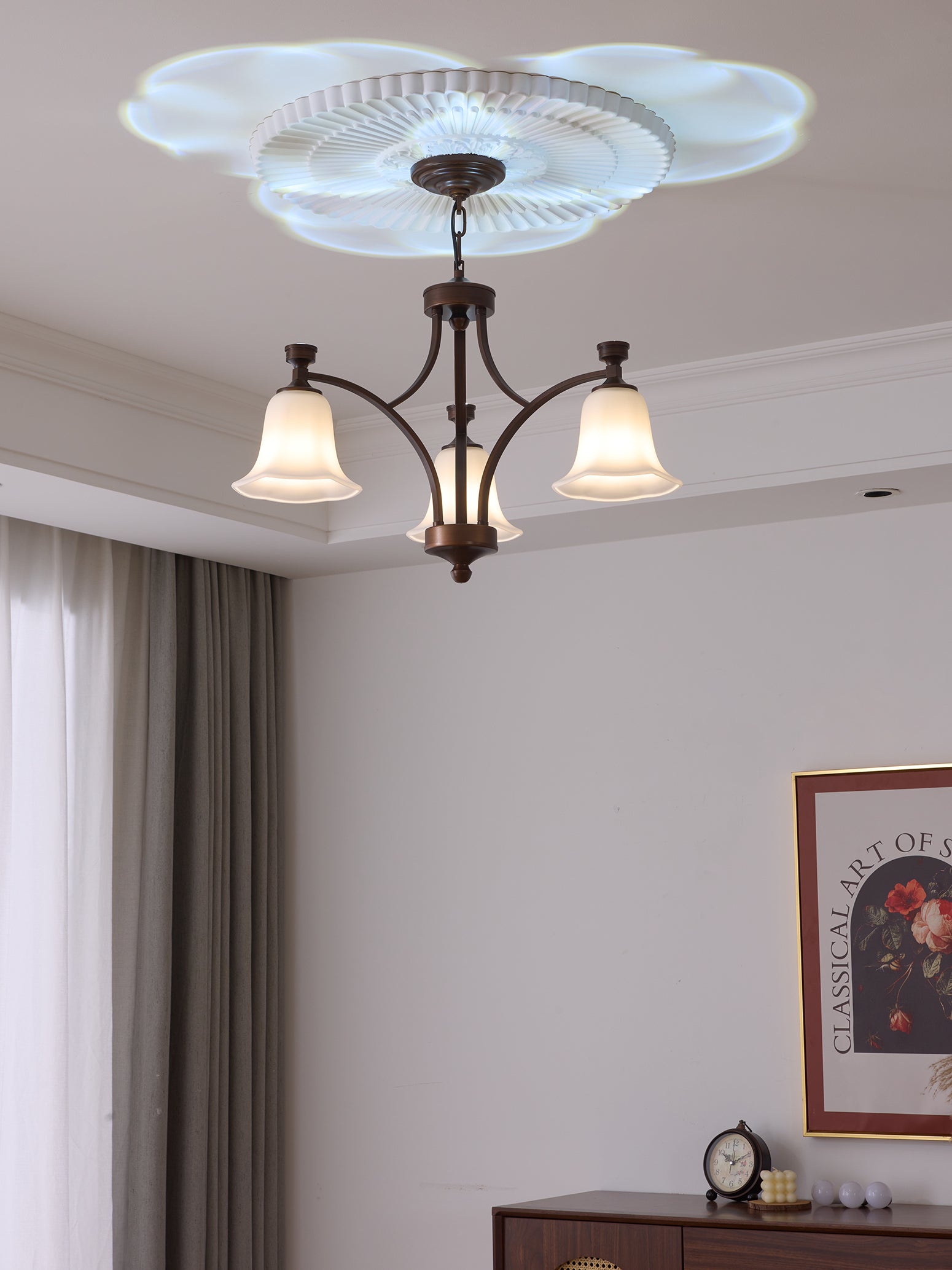 Viloros Traditioneller Premium-Kronleuchter aus Glockenglas-Letslighting