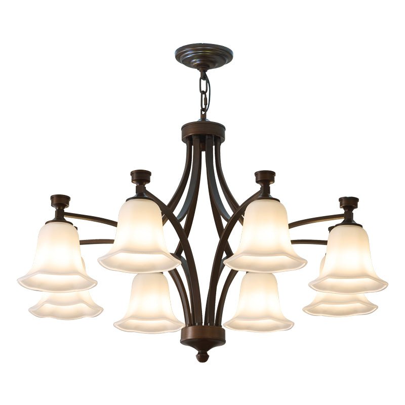 Viloros Traditioneller Premium-Kronleuchter aus Glockenglas-Letslighting