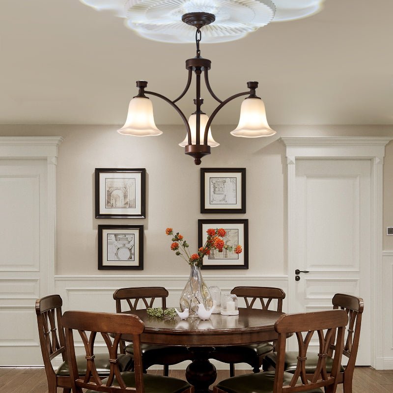 Viloros Traditioneller Premium-Kronleuchter aus Glockenglas-Letslighting