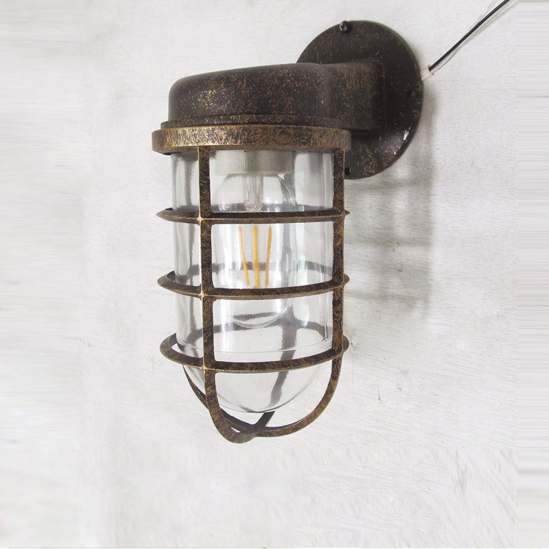 Ozorel Vintage Glas Wandleuchte-Letslighting