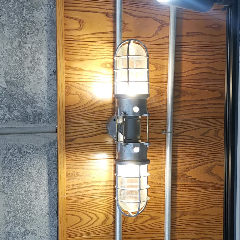 Ozorel Vintage Glas Wandleuchte-Letslighting