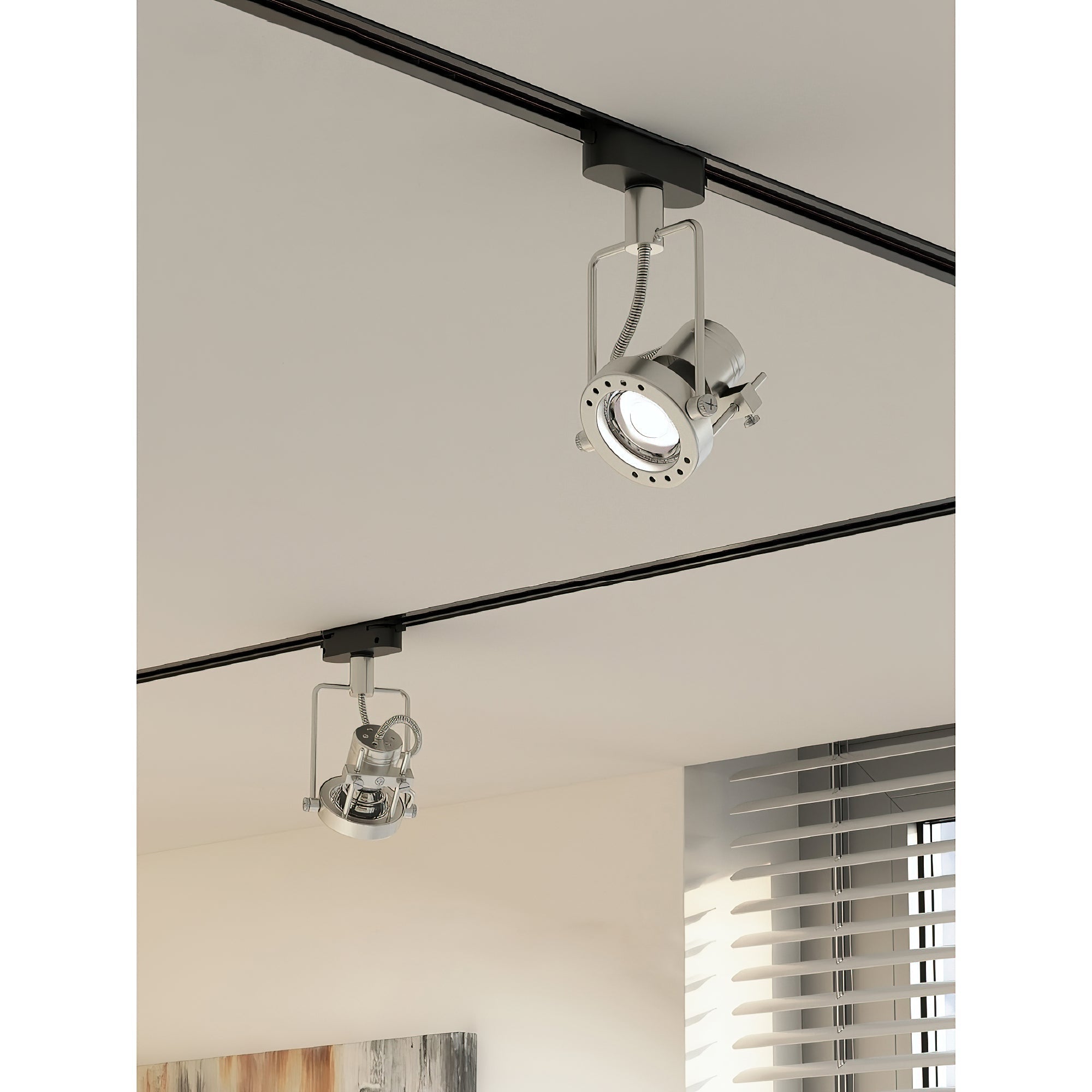 Ivelor Vintage Industrielle Schienenleuchten aus Glas-Letslighting
