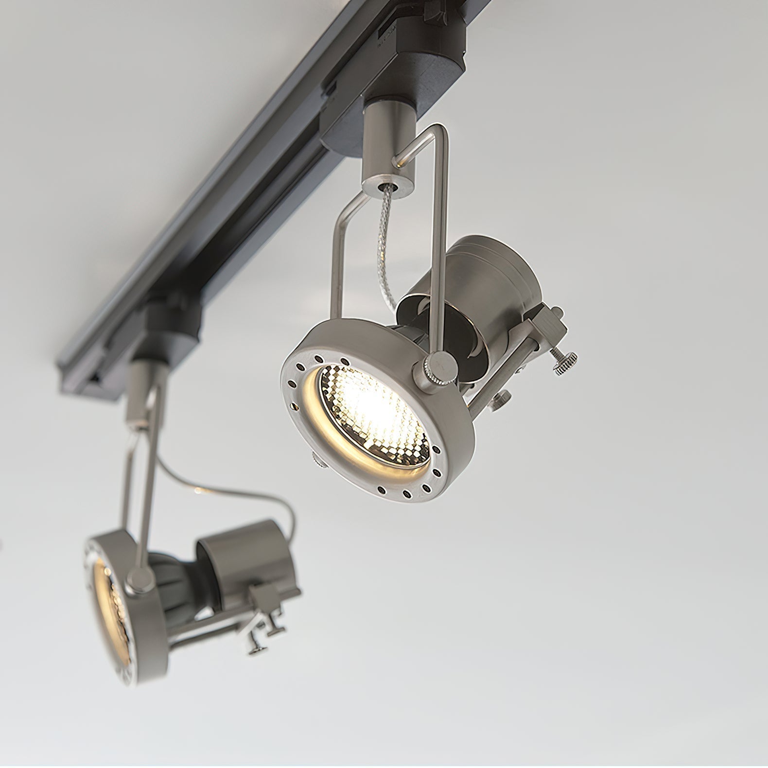 Ivelor Vintage Industrielle Schienenleuchten aus Glas-Letslighting