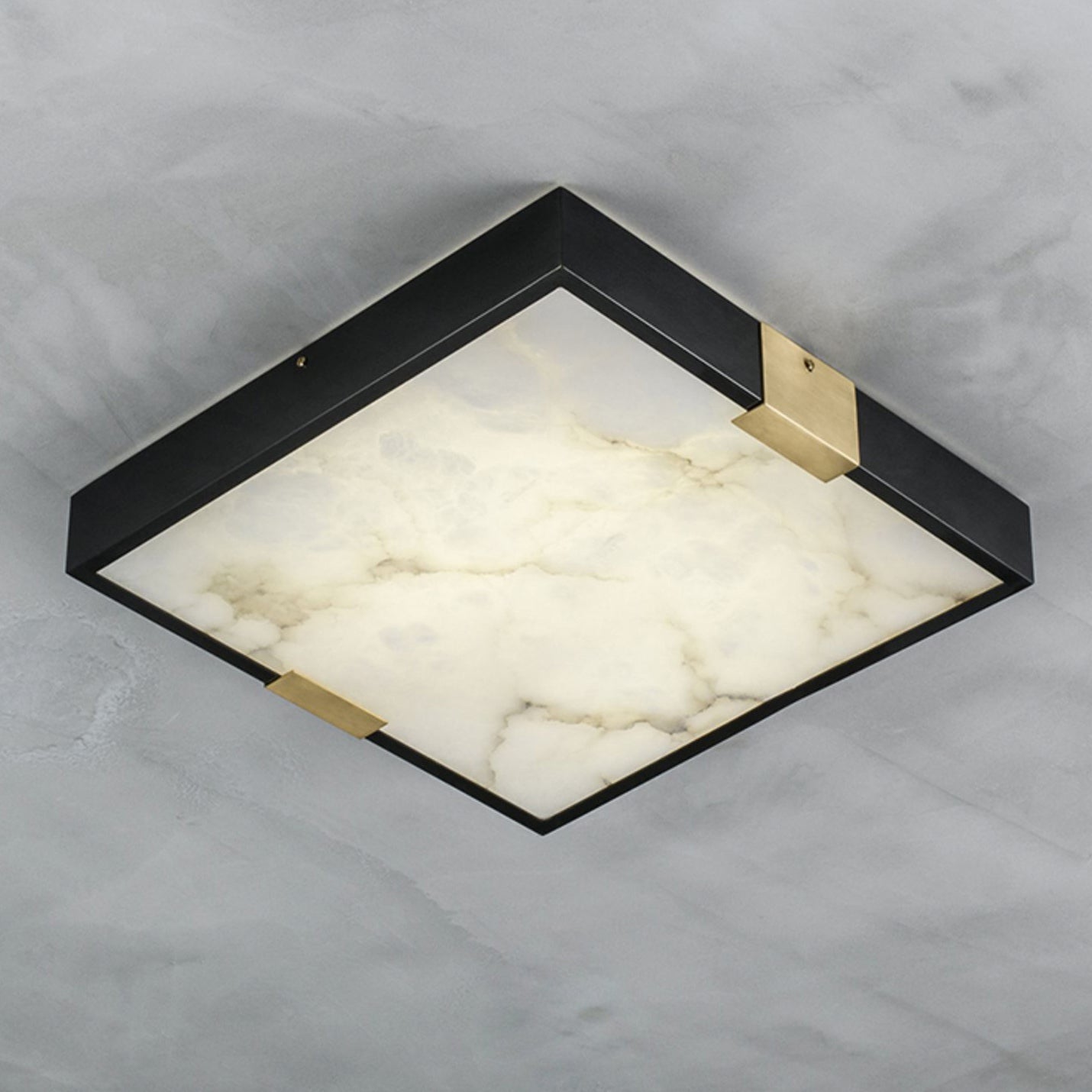 Uphaara Modern Minimalist Alabaster Ceiling Light - Letslighting