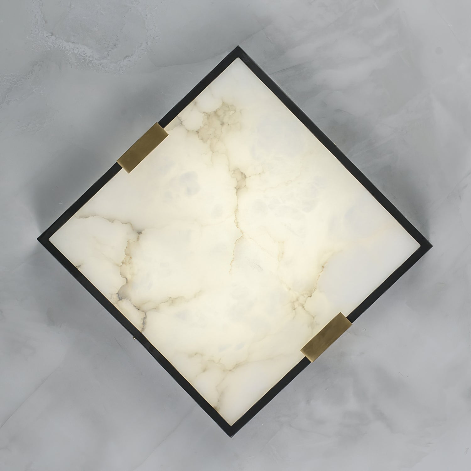 Uphaara Modern Minimalist Alabaster Ceiling Light - Letslighting