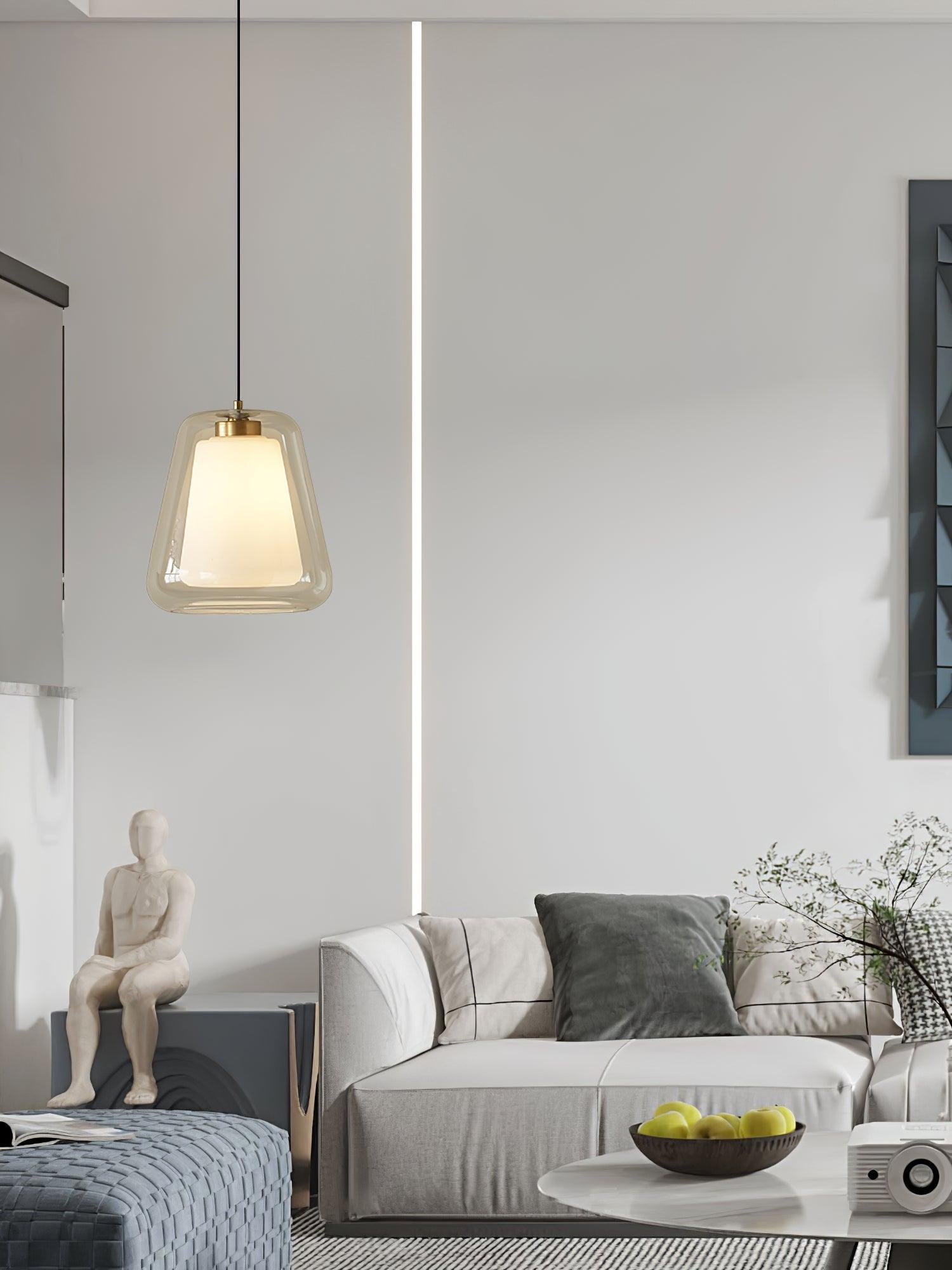 Velorace Goldene Moderne Pendelleuchte-Letslighting