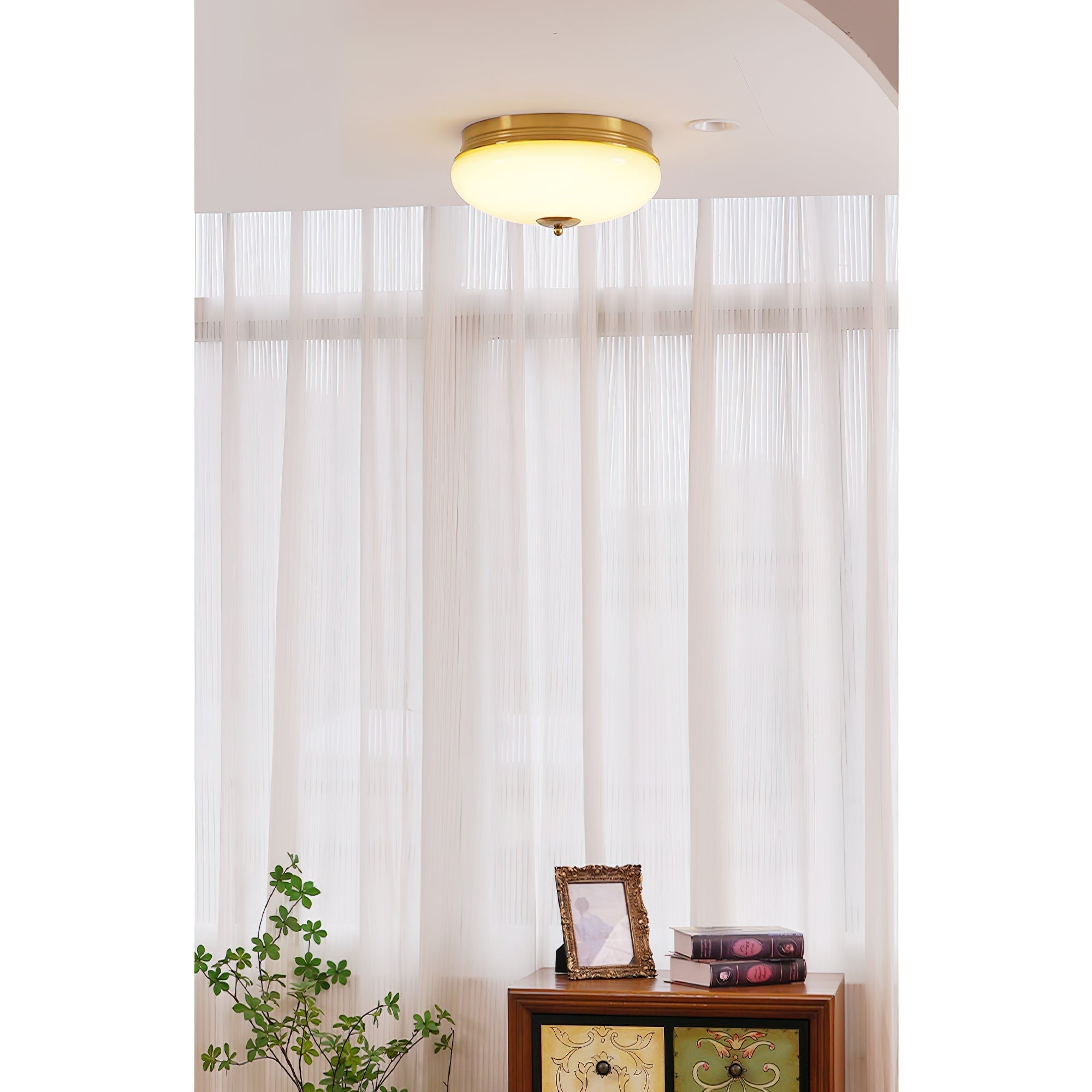 Vatalisra Minimalistische Deckenleuchte aus Glas-Letslighting