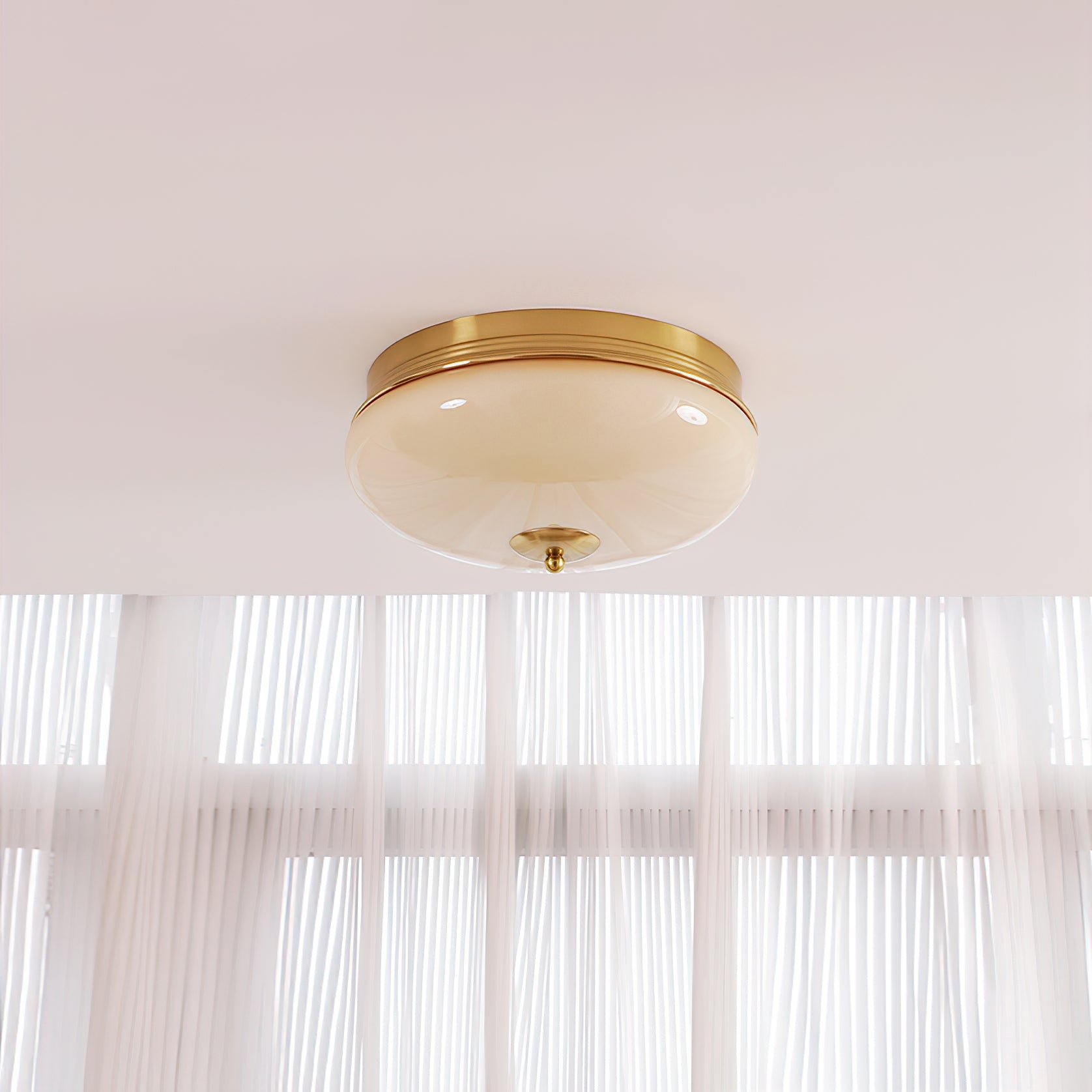 Vatalisra Minimalistische Deckenleuchte aus Glas-Letslighting