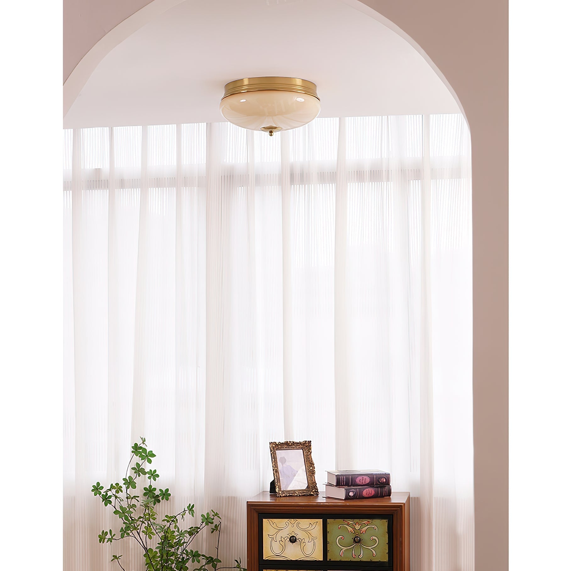 Vatalisra Minimalistische Deckenleuchte aus Glas-Letslighting