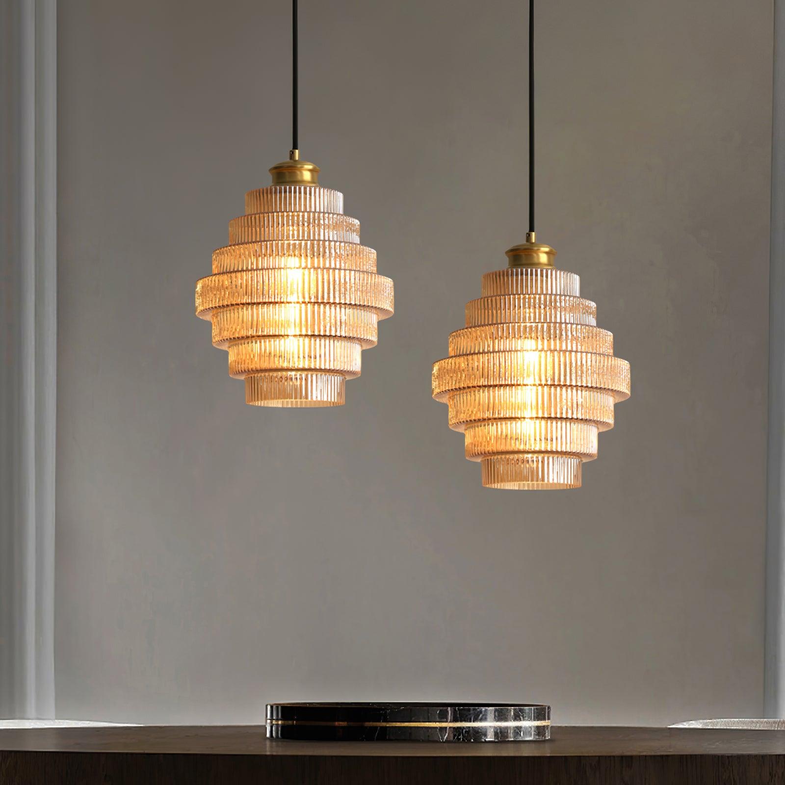 Amara Glass Pendant Lamp - Letslighting