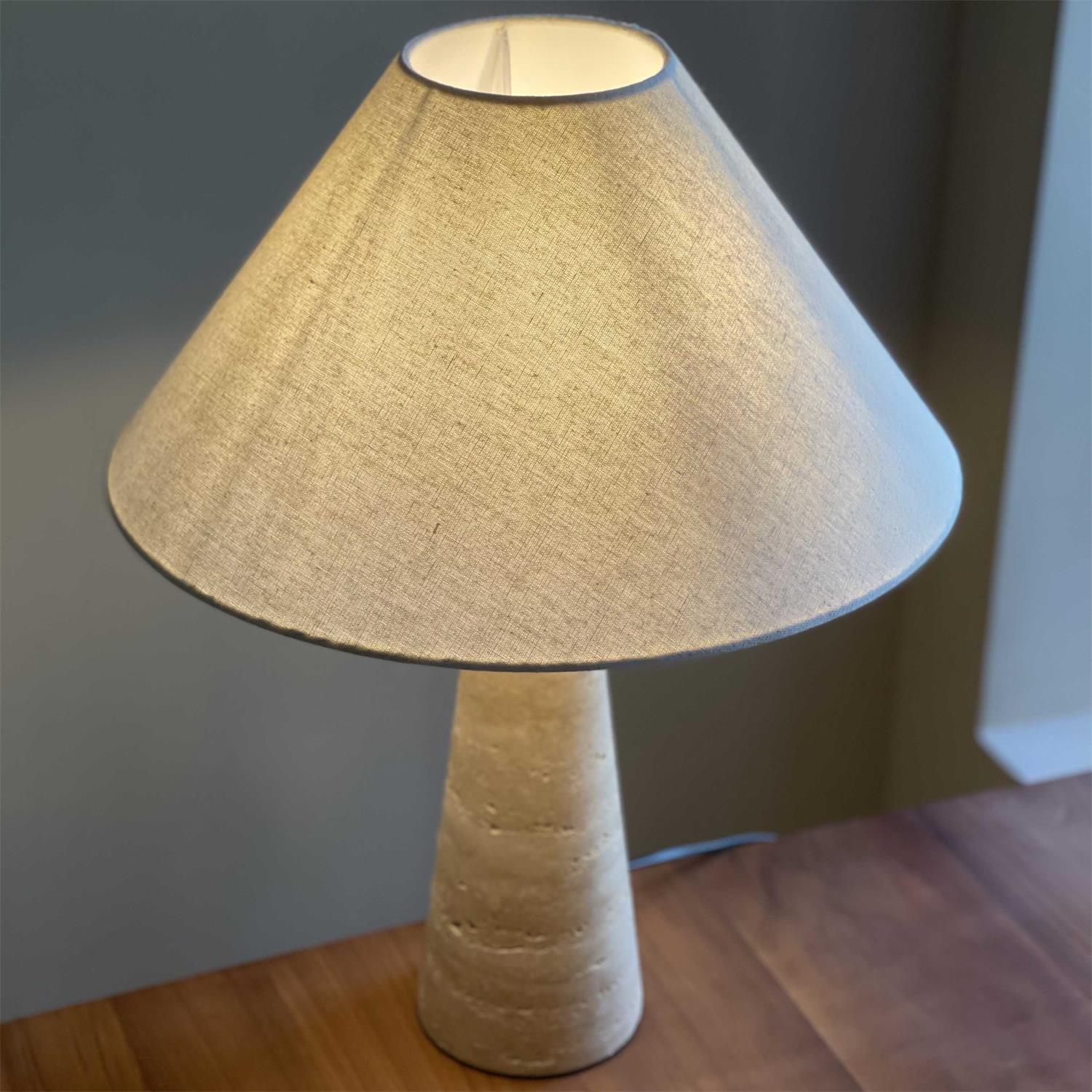 Lulu Travertine Table Lamp - Letslighting