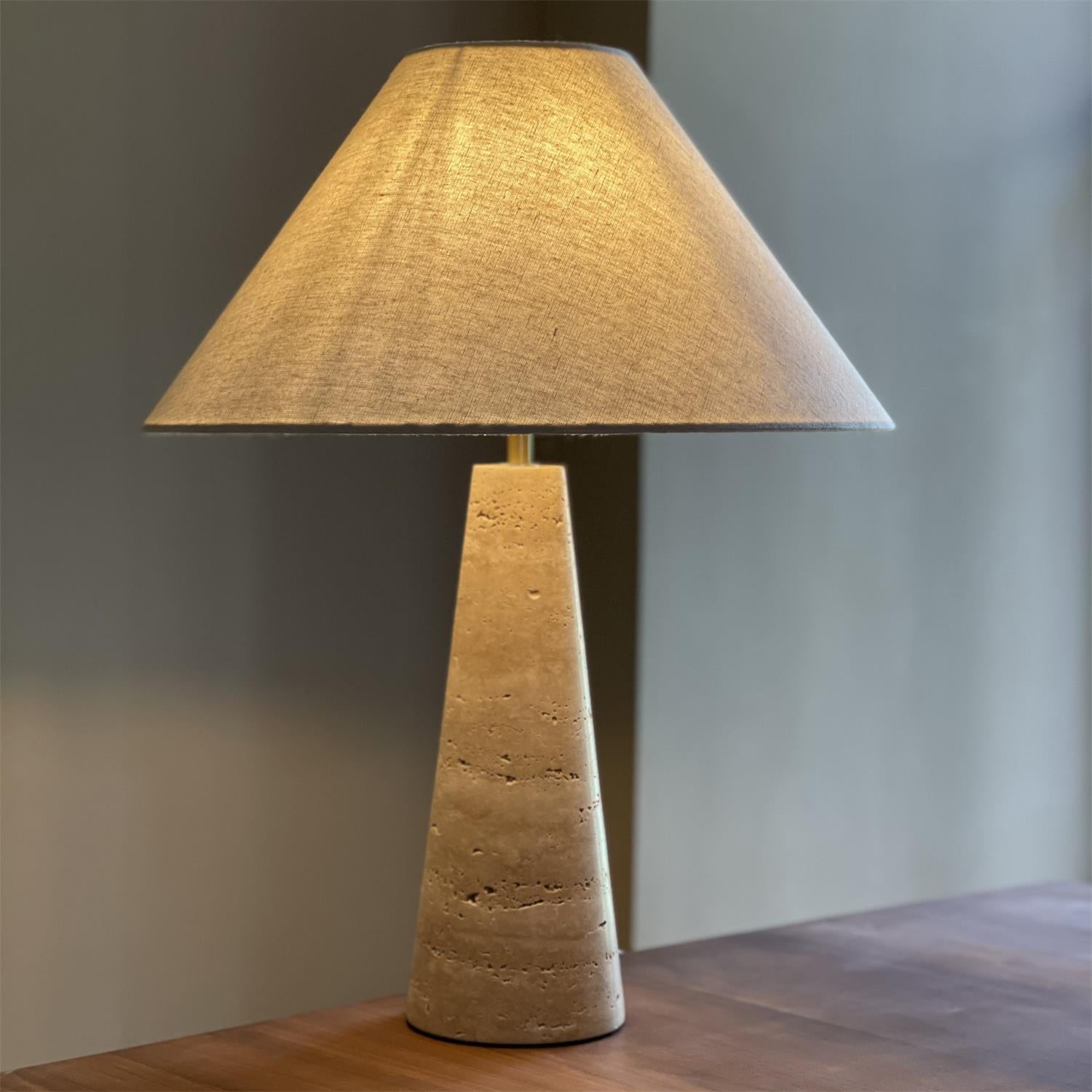 Lulu Travertine Table Lamp - Letslighting