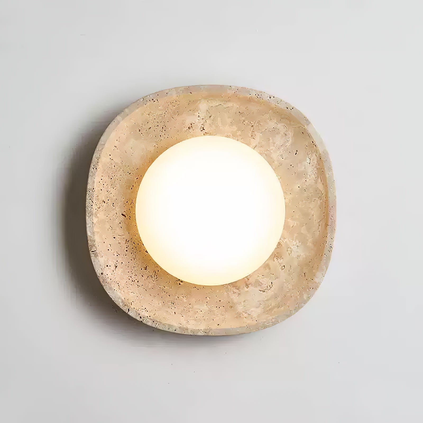 Lena Travertine Ceiling Light - Neutralighting