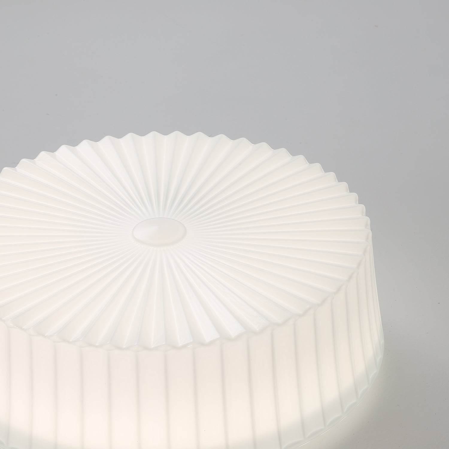 Lustra Deckenleuchte Drum Glas Radiant-Letslighting