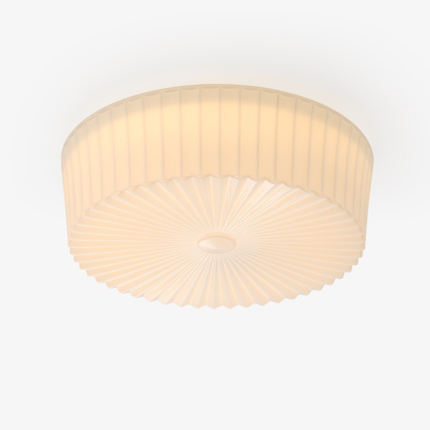 Lustra Deckenleuchte Drum Glas Radiant-Letslighting