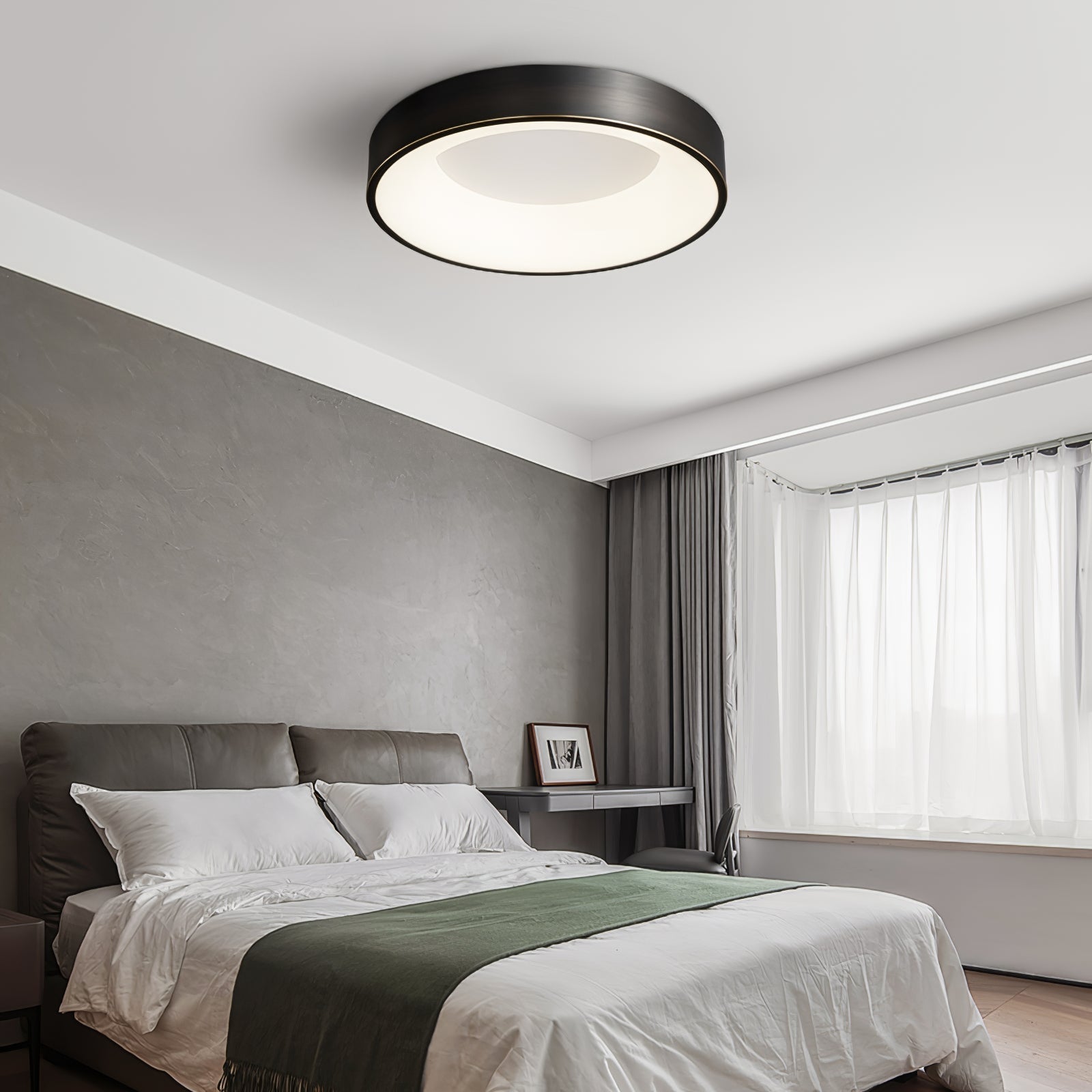 Zetheos Modern Minimalistisch Messing Deckenleuchte-Letslighting