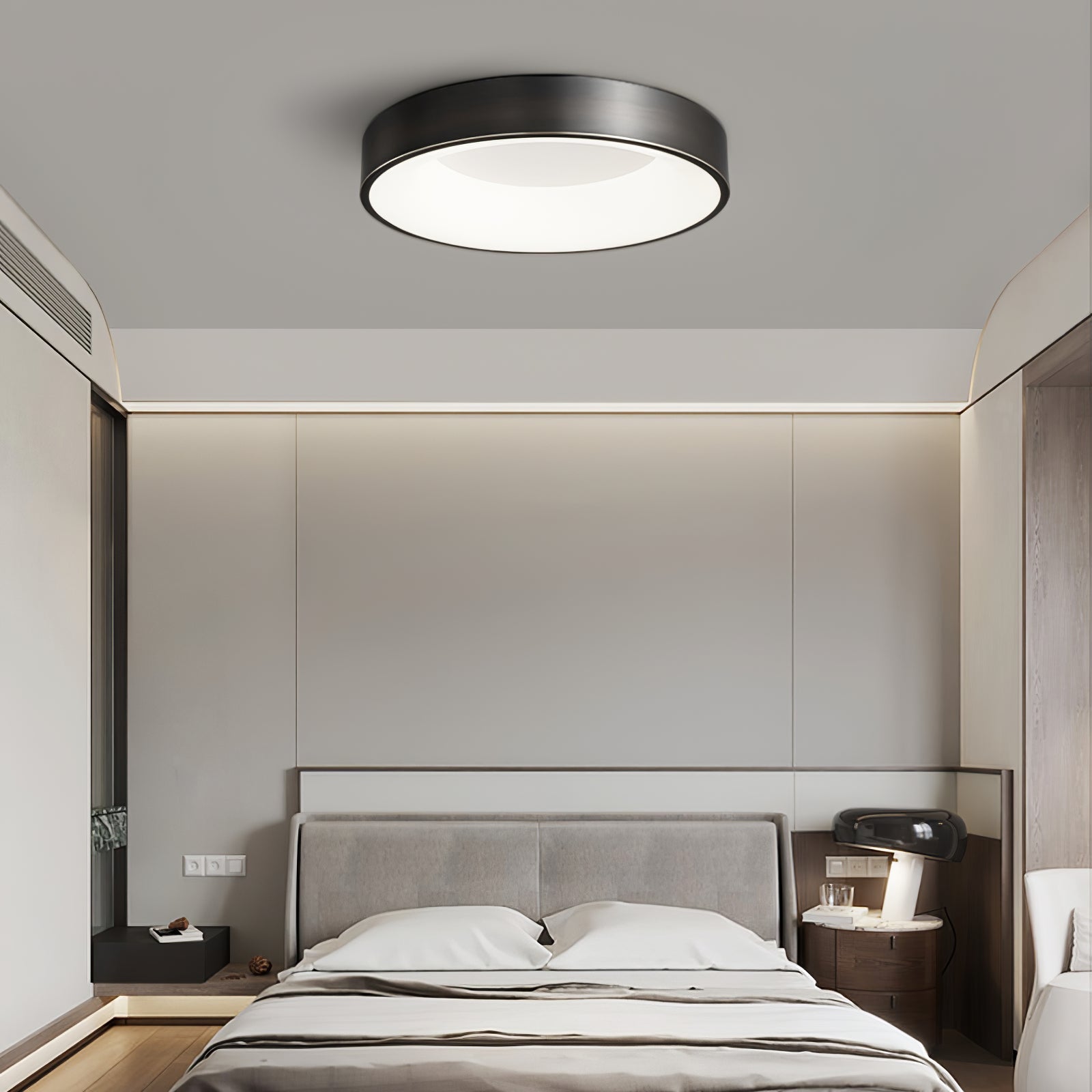 Zetheos Modern Minimalistisch Messing Deckenleuchte-Letslighting