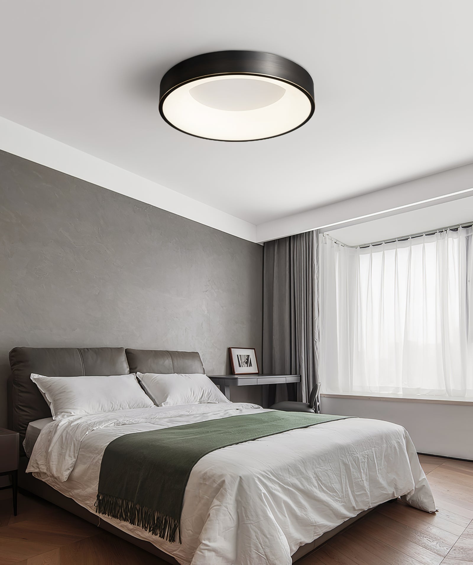 Zetheos Modern Minimalistisch Messing Deckenleuchte-Letslighting