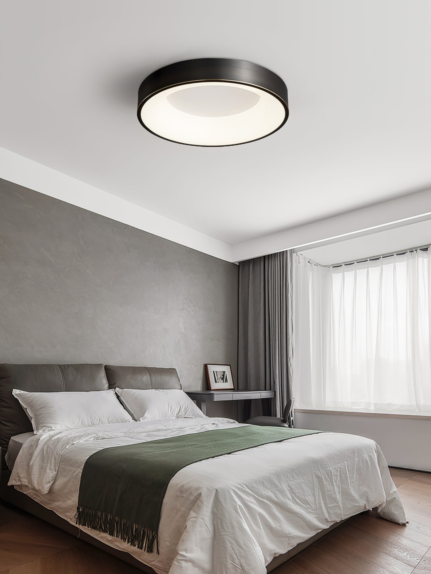 Zetheos Modern Minimalistisch Messing Deckenleuchte-Letslighting