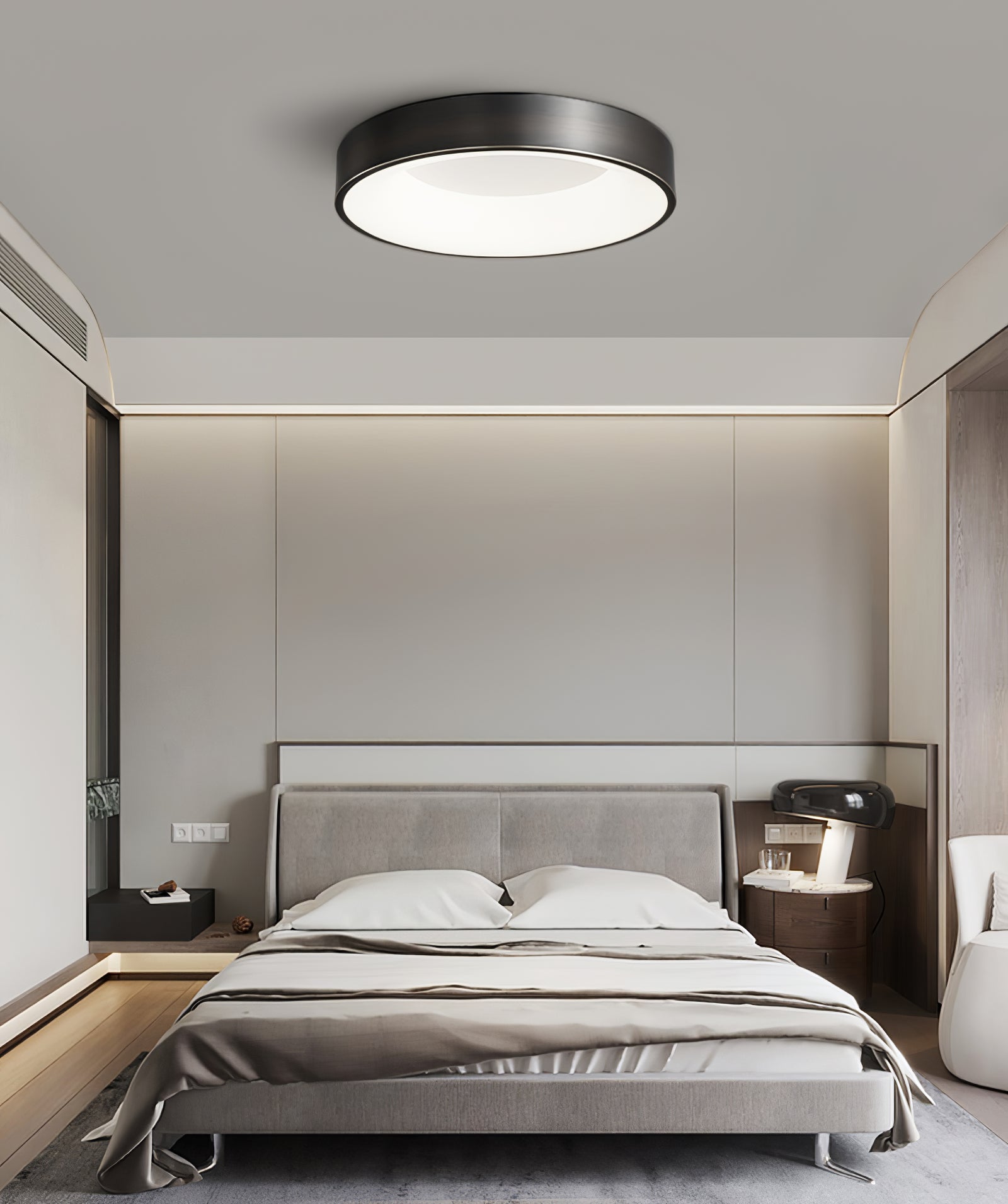 Zetheos Modern Minimalistisch Messing Deckenleuchte-Letslighting