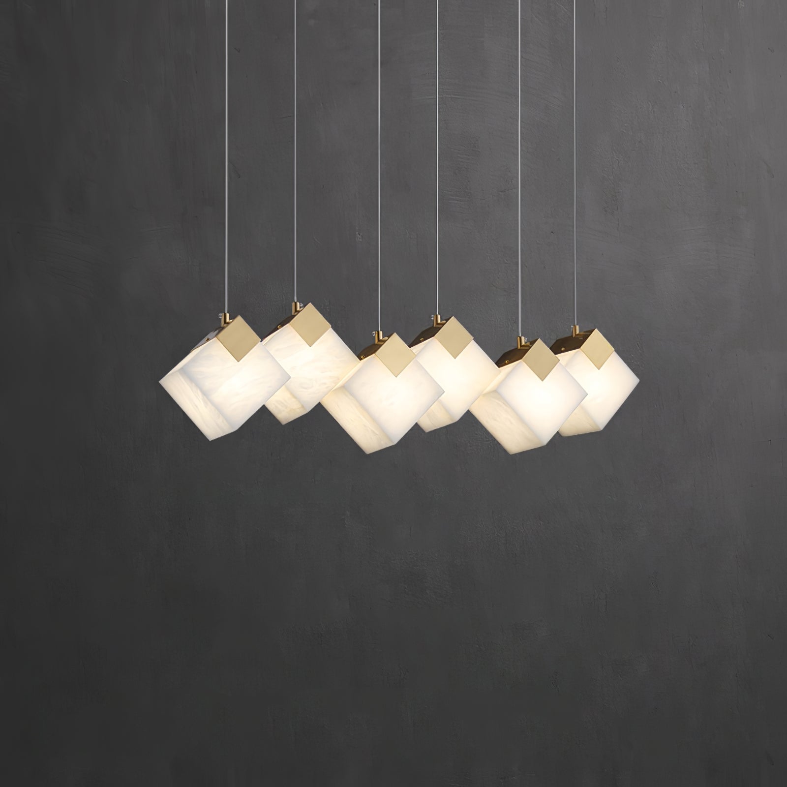 Vevariel Linear Alabaster Pendant Light - Neutralighting