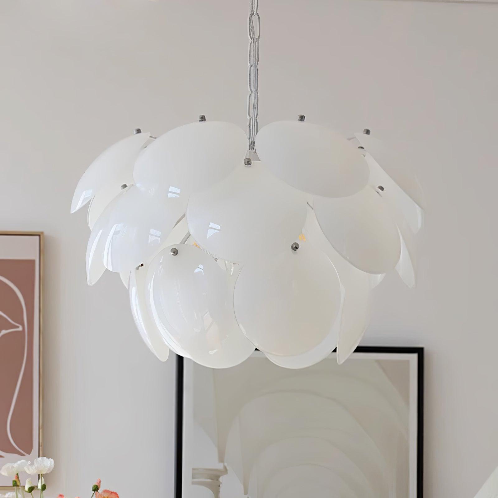 Sophia Minimalistischer Glas-Kronleuchter-Letslighting