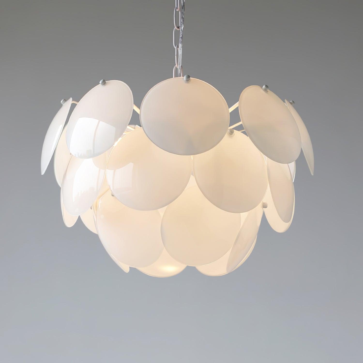 Sophia Minimalistischer Glas-Kronleuchter-Letslighting