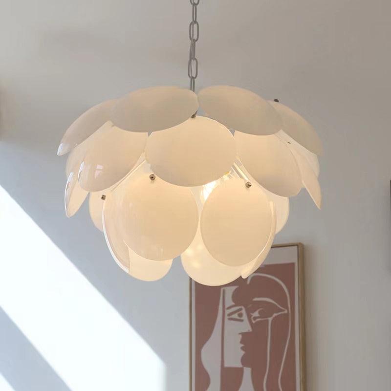 Sophia Minimalistischer Glas-Kronleuchter-Letslighting