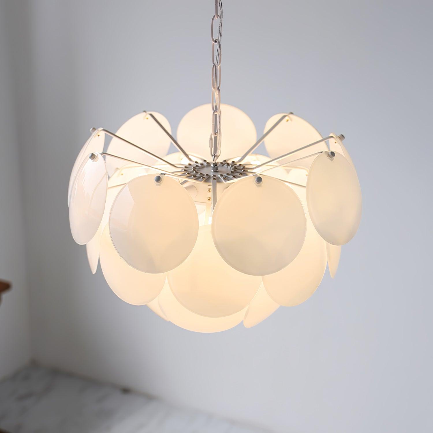 Sophia Minimalistischer Glas-Kronleuchter-Letslighting