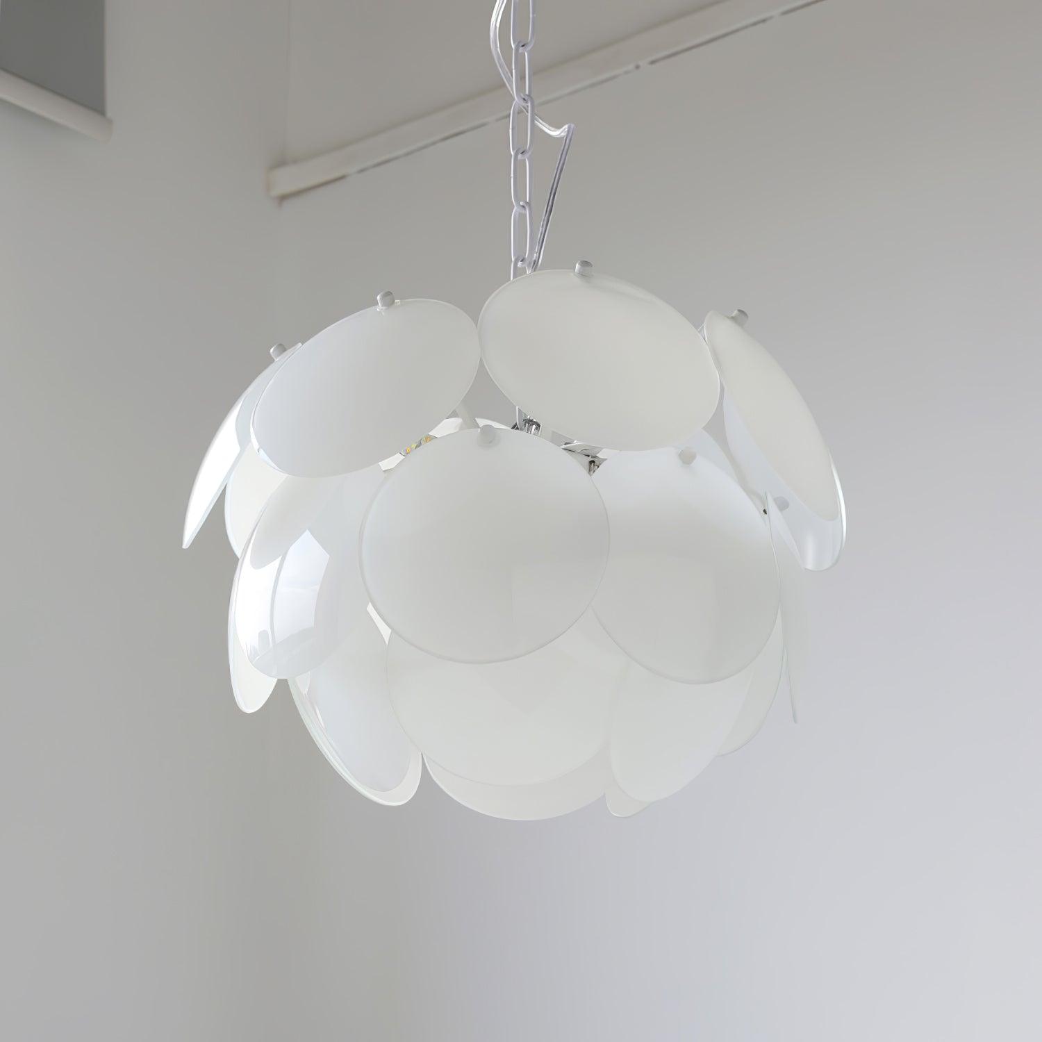 Sophia Minimalistischer Glas-Kronleuchter-Letslighting