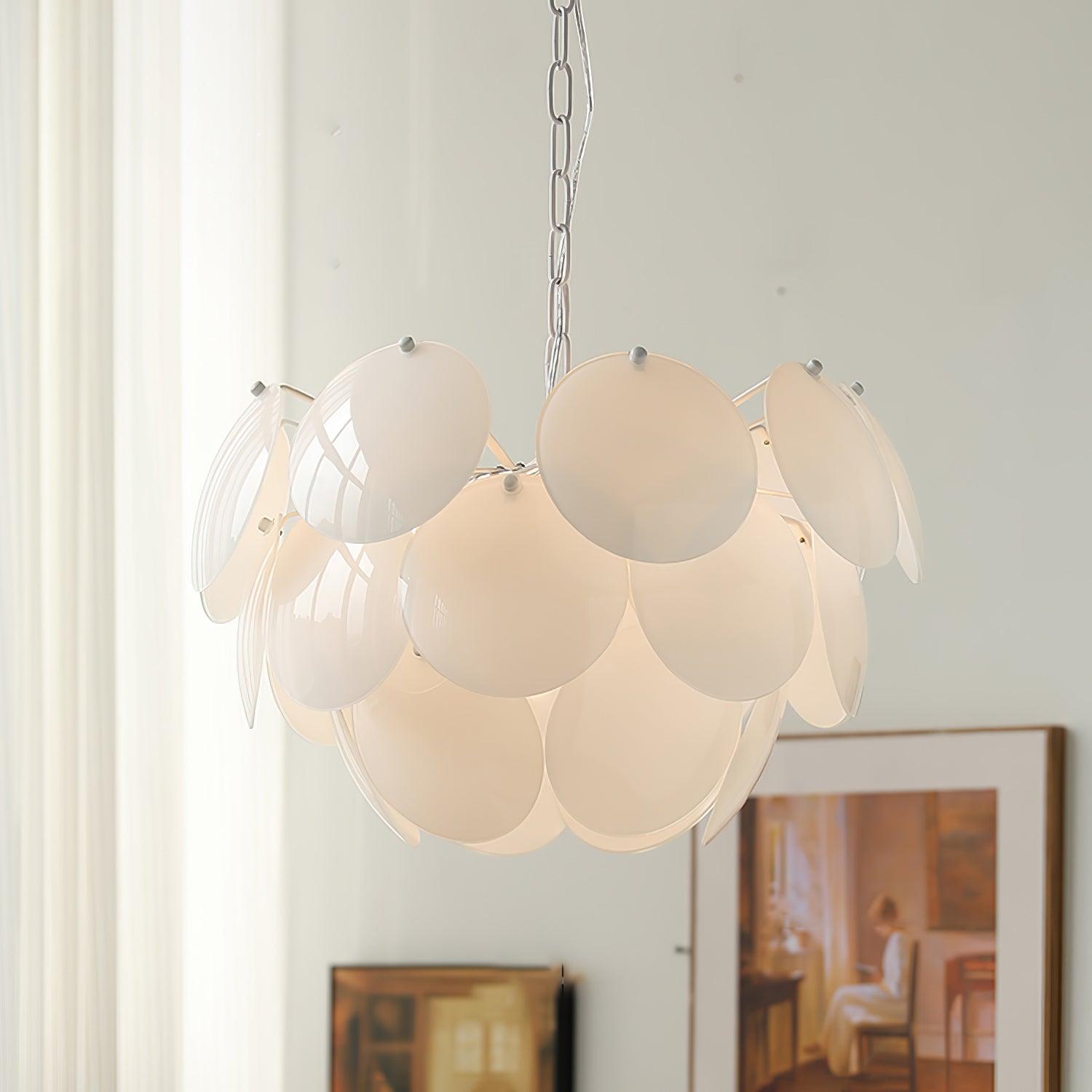 Sophia Minimalistischer Glas-Kronleuchter-Letslighting