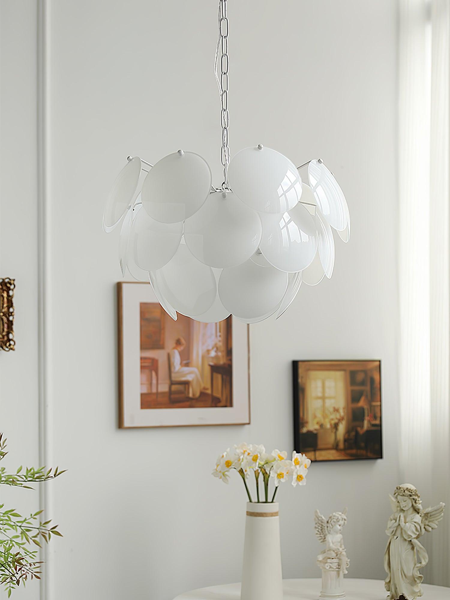 Sophia Minimalistischer Glas-Kronleuchter-Letslighting